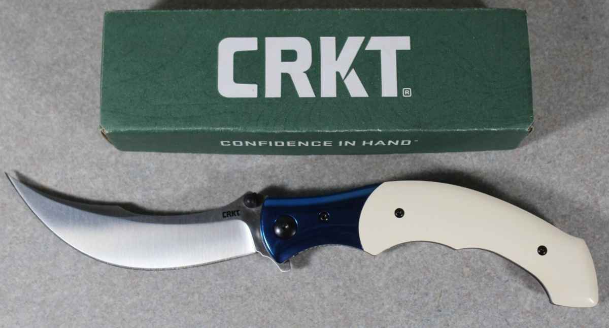 CRKT Ritual Assisted Opening Pocket Knife - Ivory (7471) for sale