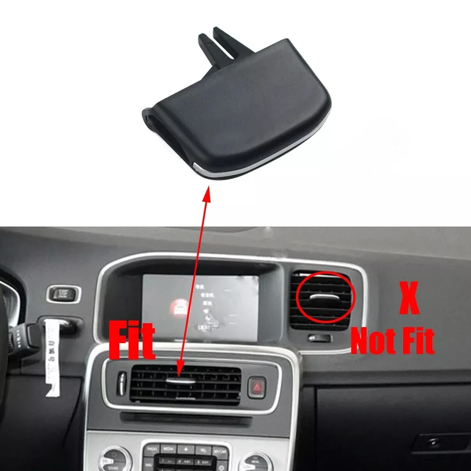1x Front lower A/C Air Vent Outlet Tab Clip kit For Volvo V60 S60 2011-2018 New - image 2 of 4