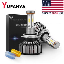 H7 Led Headlight Bulbs H7 Conversion Kit-4 Sides 100w Diy 3 Color Hilo Beam Fog H7 Led Headlight Bulbs H7 Conversion Kit-4 Sides 100w Diy 3 Color Hilo Beam Fog
