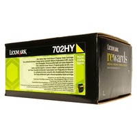 Original Lexmark 702HY Gelb 70C2HY0 Toner A-Ware