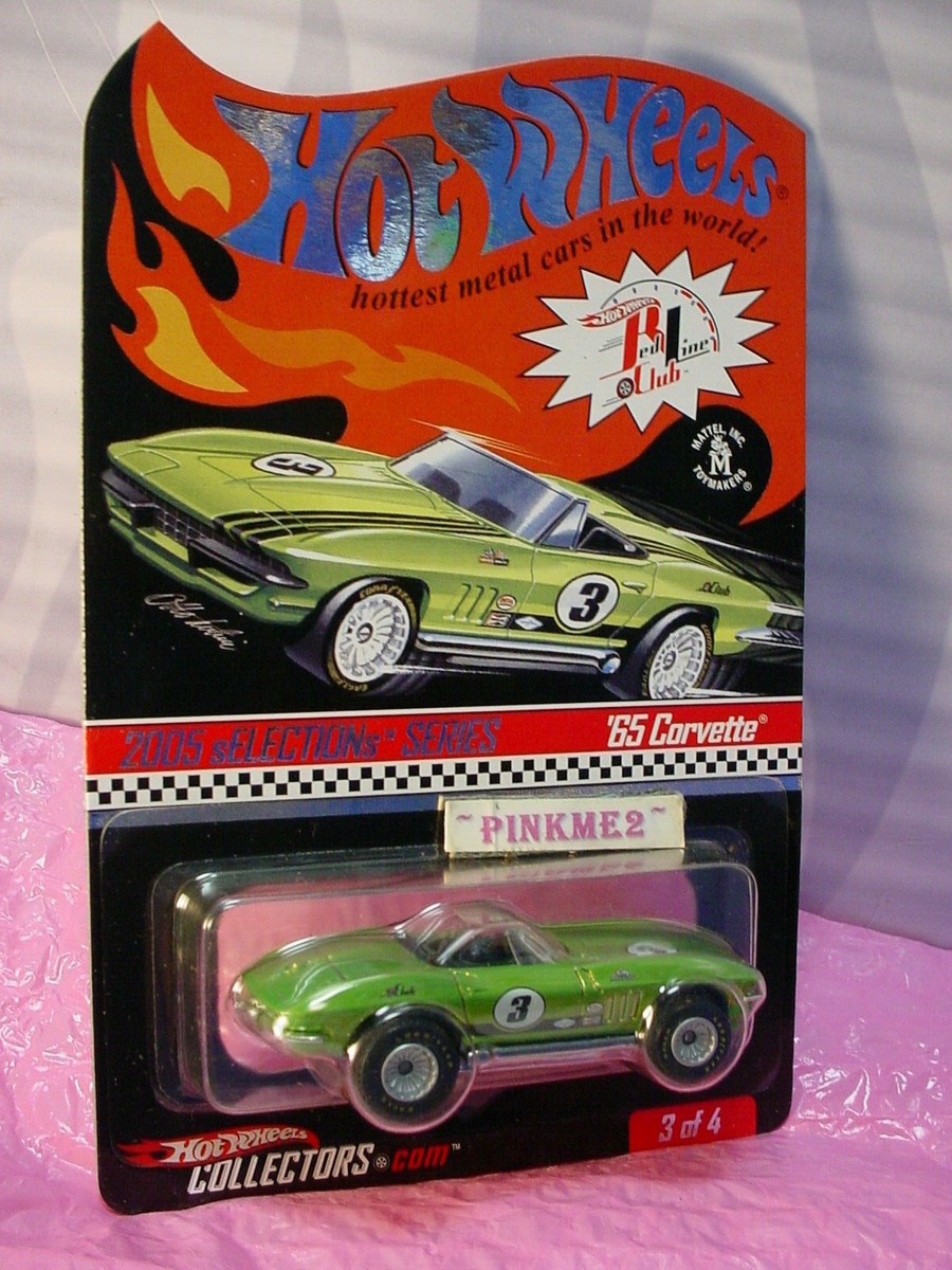 2005 RLC sELECTIONS Hot Wheels '65 CORVETTE 3/4∞green;real riders