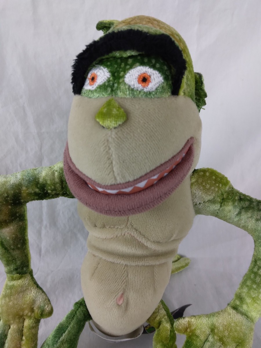 Dreamworks Monsters vs Aliens Missing Link 11” Green Tan Plush