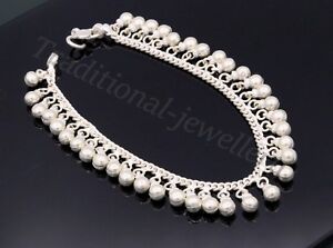 Silver Bells and Pearls Bracelet