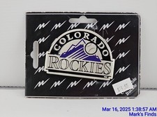 Colorado Rockies MLB Major League Baseball Team Belt Buckle New Old Stock