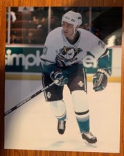 Vintage Photo File 8x10 Steve Rucchin Mighty Ducks of Anaheim Photo