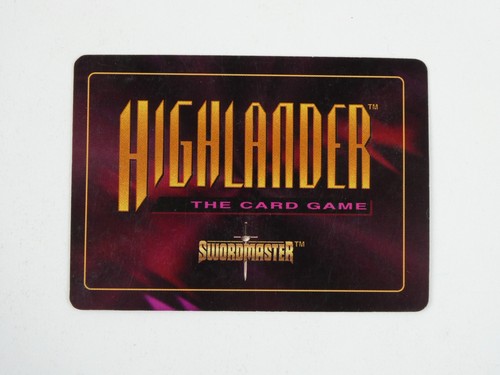 Safe Haven Highlander The Card Game Swordmaster - Picture 2 of 2