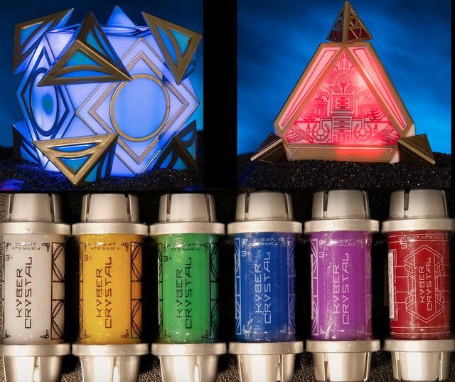 NEW Star Wars Galaxy's Edge SITH & JEDI HOLOCRON KYBER