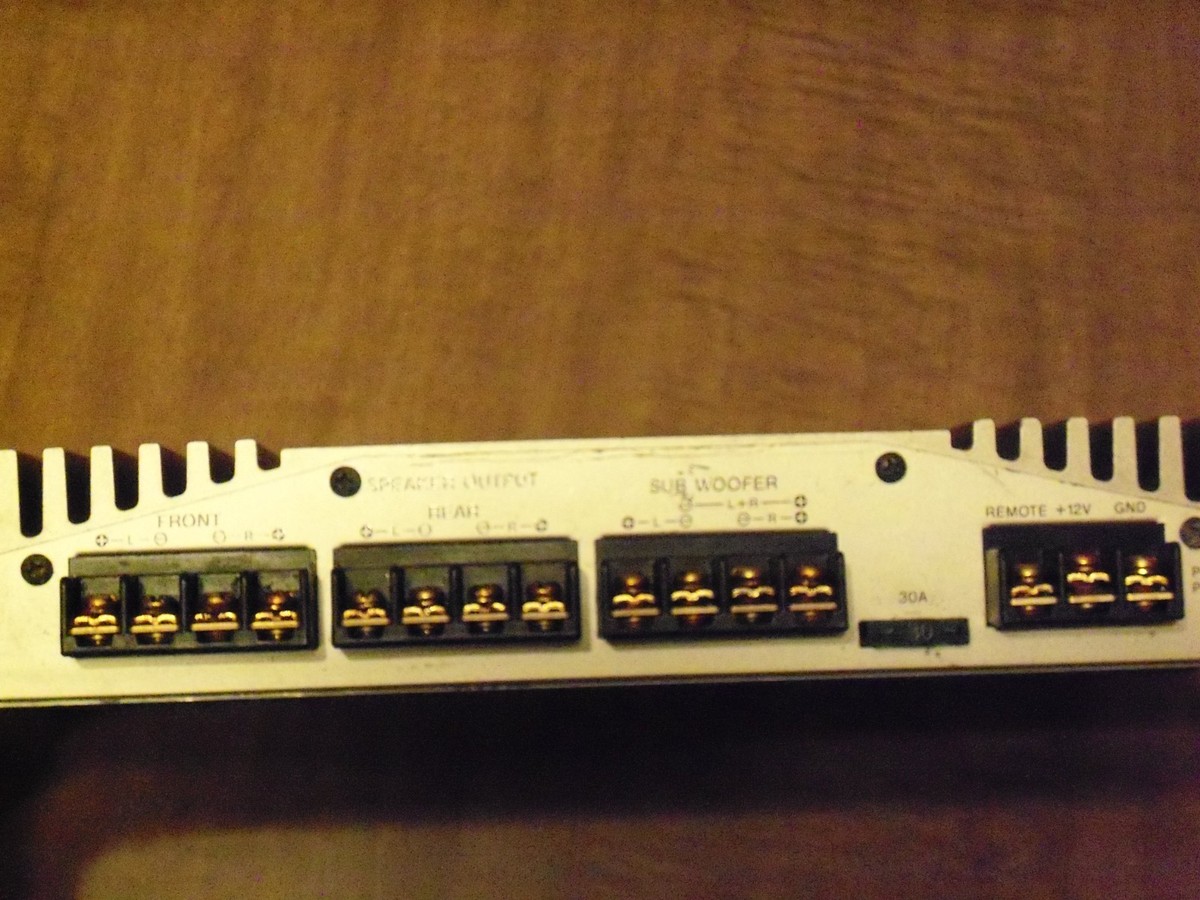 SONY XM-C1000 6/5-channel AMPLIFIER AMP | eBay