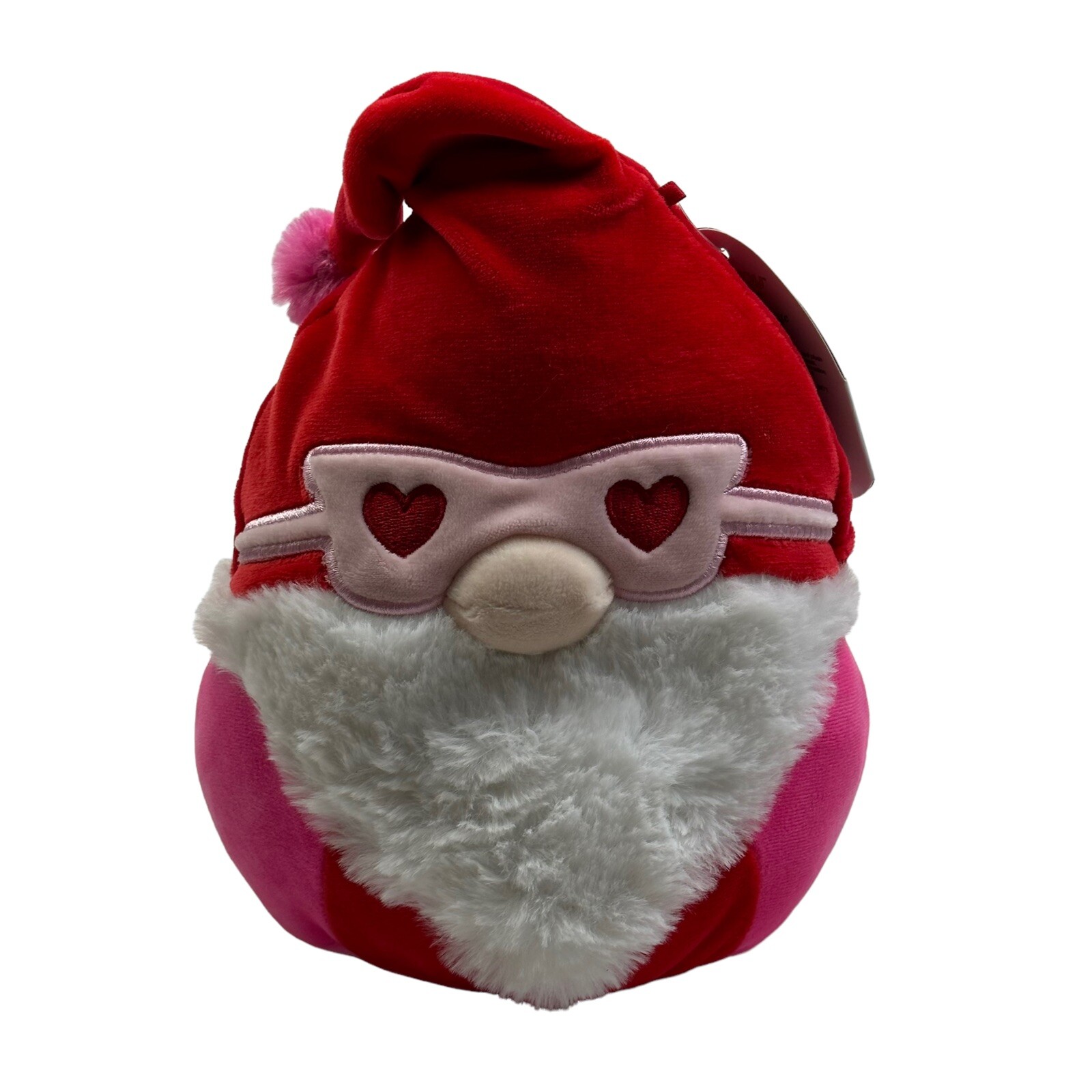 Squishmallow Rayford Lo Gnomo Rosa – Peluche Kellytoy 8 Pollici Per San Valentino
