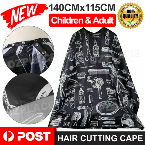 Large Salon Hair Cutting Cape Barber Hairdressing Apron Hair Capes For Unisex - Picture 1 of 9
