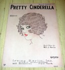 Pretty Cinderella Sheet Music, Will J. Harris - Irving Berlin Inc. (1926)