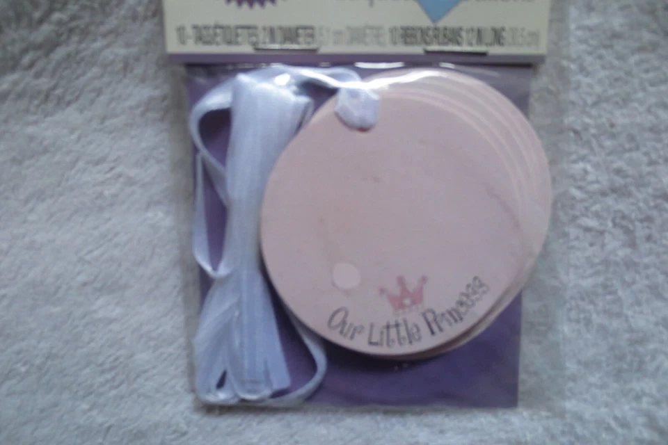 Etiquetas Wilton Shower Favor Nuestra Princesa Nuevas  Foto 4 de 4