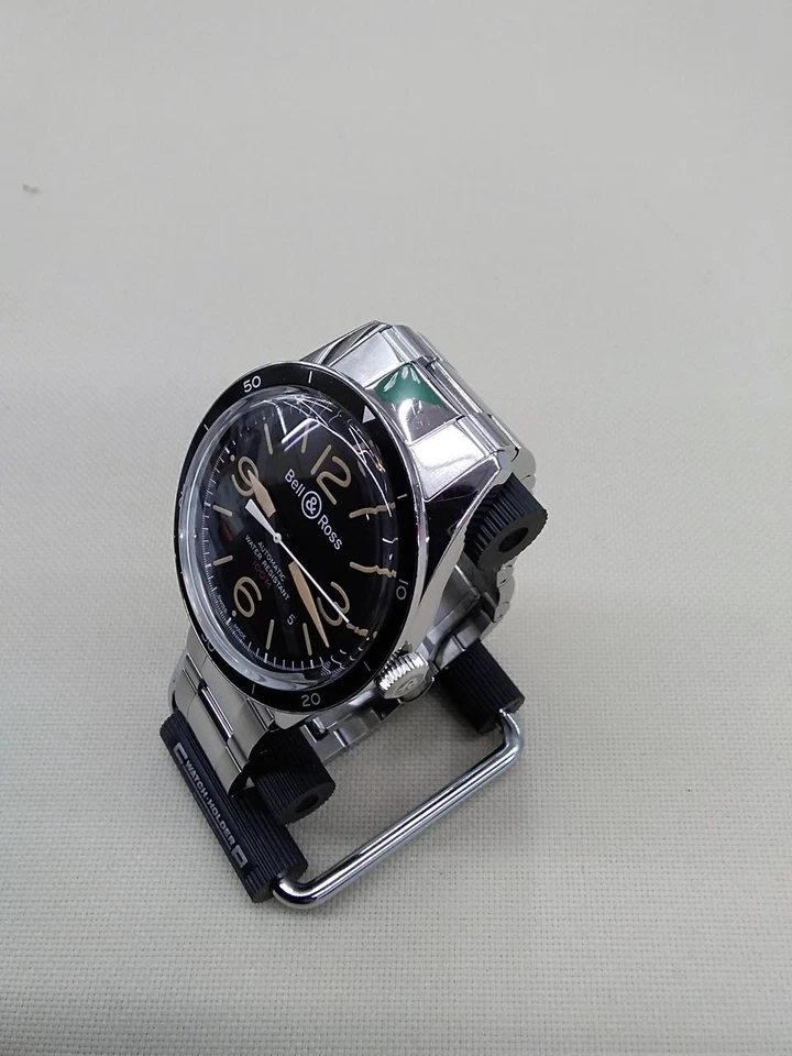 Reloj automático para hombre Bell&Ross vintage BR123-92 esfera negra fecha Foto 3 de 4