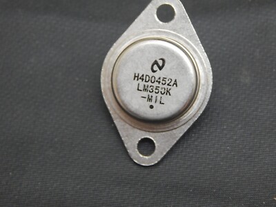 NATIONAL LM350K-MIL VOLTAGE REGULATOR, ADJ. TO-3 - USA SELLER FAST SHIPPING