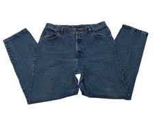 Lee Original Jeans 3055549 Women's Med Wash Blue Cotton Denim Jeans 16 M Vintage