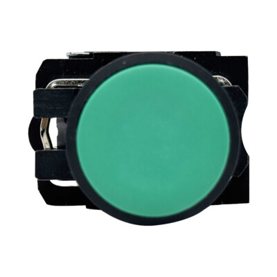 XB5-AA31 green Push button XB5 plastic flush 22mm spring return unmarked 1NO new