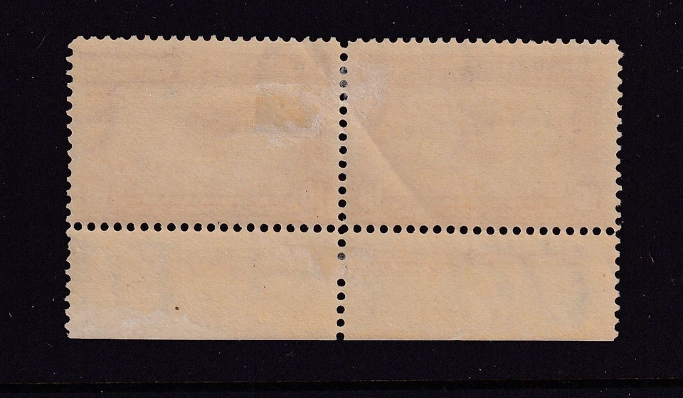 1904 Louisiana Purchase Sc 327 10c MHR OG plate number & imprint pair (TB - Image 2 of 2