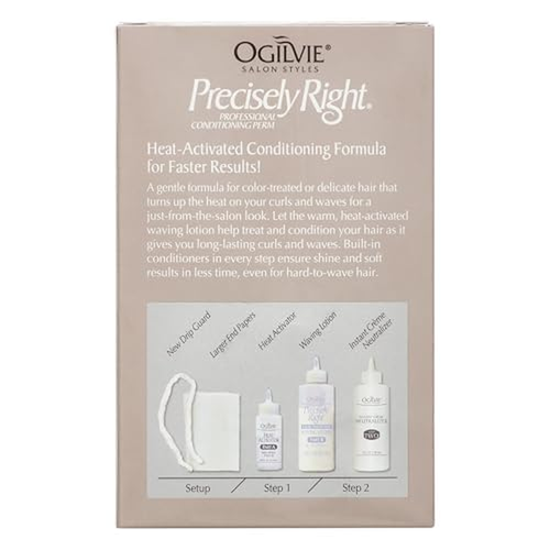 Salon Styles Precisely Right Professional Conditioning Perm Kit - Ideal for Colo - Picture 4 of 12