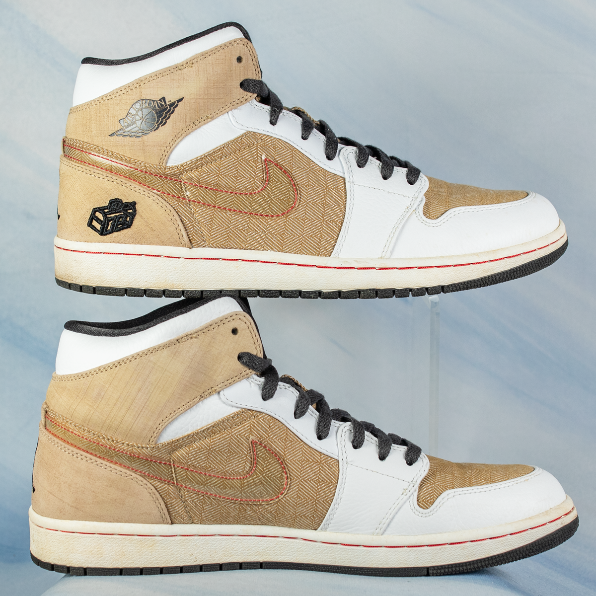 JORDAN 1 High Size 11 Father's Day Tweed 325514-101 Men's Sneakers