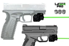 Green Laser Sight for Springfield XD, XDM, Sub-Compact, XD-S XD-E 1911 w/Rails