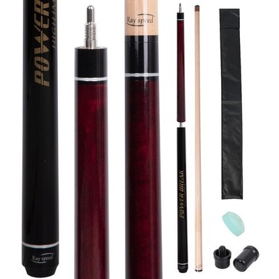 Ray speed Heavy Hitter Jump Break Pool Cue, 3 Piece Pool Cue 14mm Phenolic Tip 2