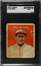 1932 U.S. CARAMEL JOE CRONIN 7 POOR R328 SGC A BASEBALL WASHINGTON SENATORS