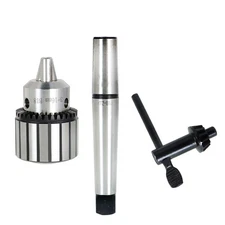 5/8" Capacity Heavy Drill Chuck With K32 Chuck Key & MT2 Shank 2 Morse Taper"