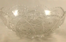 Vintage Imperial Glass Bowl Candy Dish