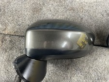 2017 ABARTH FIAT 124 SPIDER LEFT HAND SIDE ELECTRIC DOOR MIRROR MET GREY