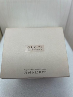 GUCCI- Eau De Parfum II 2.5 Fl.oz Spray, For Lady. Old Box