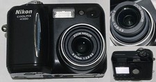 Nikon Coolpix 4300 Compact Digital Camera 4.0MP 3x Optical Zoom Black Japan