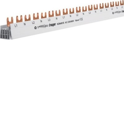 Hager Phasenschiene KDN451E Phasenschienen Phasenschiene