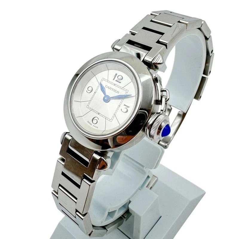 Reloj Cartier Mini Pasha SS Acero Inoxidable Usado Foto 2 de 4