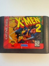 X-Men 2 Clone Wars Sega Genesis Game Cartridge Only Untested Authentic Marvel