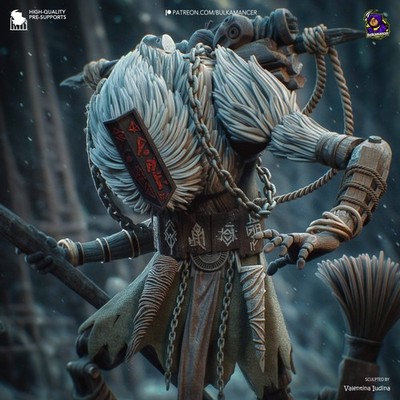Feet Collector | Resin Garage Kit Figure Game Fan Art | Bulkamancer Sculpts