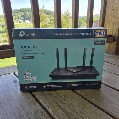 TP-Link Archer AX55 AX3000 Wi Fi 6 Dual-Band Gigabit WPA3 EasyMesh VPN