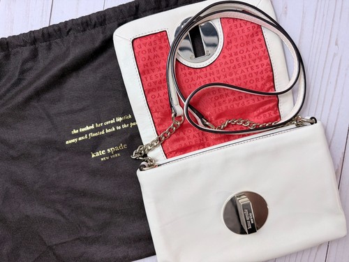 Kate Spade Astor Court Naomi Bone Quilted Small Purse Crossbody - Photo 2/6