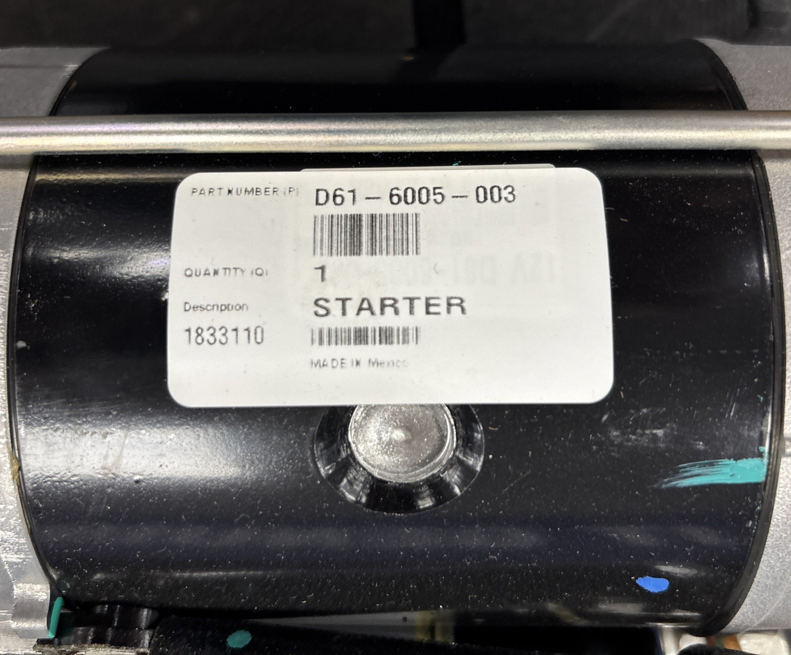 ~ NEW GENUINE PACCAR OEM HEAVY DUTY STARTER for ISX, ISM, C13, C15 ~D61-1015-003