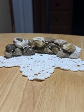 Dark Natural Stone Resin Coated Aquarium Reta...
