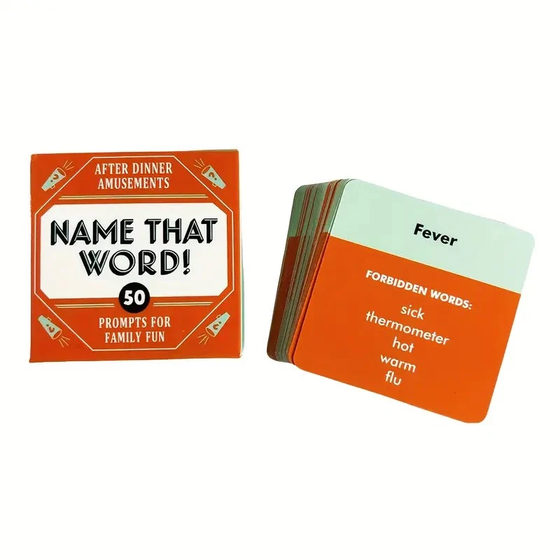 Name That Word Card Game After Dinner Amusements Party Family Fun Travel Gift - Image 4 of 4