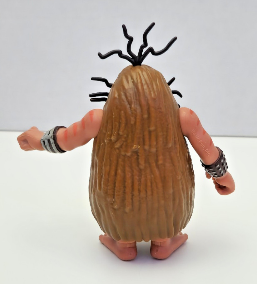 Captain Caveman Figure Scoob! Movie Loose 4" Tall Figure Brown Plastic Toy