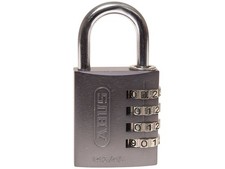 ABUS 145/40 40mm Aluminium Combination Padlock Titanium 49551