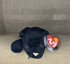 TY Beanie Baby - VELVET the Black Panther (4th Gen ) (8.5") w PVC/VTG 1995 NWT