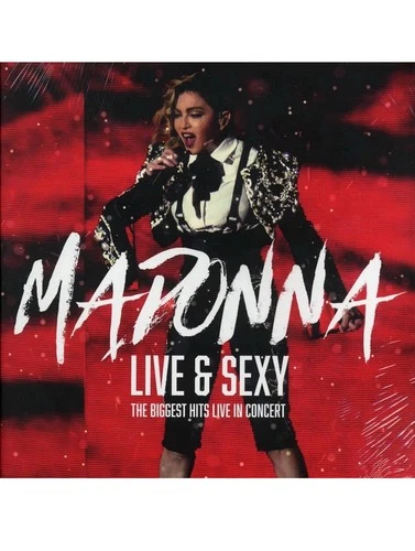 Madonna - Live & Sexy biggest Hits In Concert Vinyl Record 2 LP