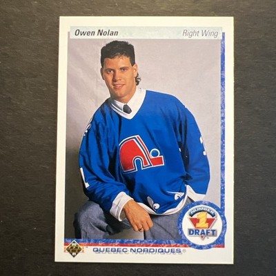 1990-91 Upper Deck - First Round Draft Pick Owen Nolan #352 (RC)