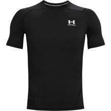 Under Armour Men's HeatGear Compression Short-Sleeve T-Shirt Black Medium