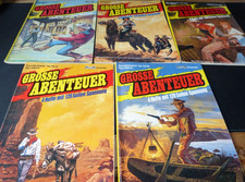 11 GROSSE ABENTEUER-Bastei SB a 4 Comics-Silberpfeil/Bessy/Buffalo Bill Sammlung