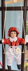 Miss Valentina Limited Edition Doll on Swing BVI  Hand Painted "I Love You" — photo 1