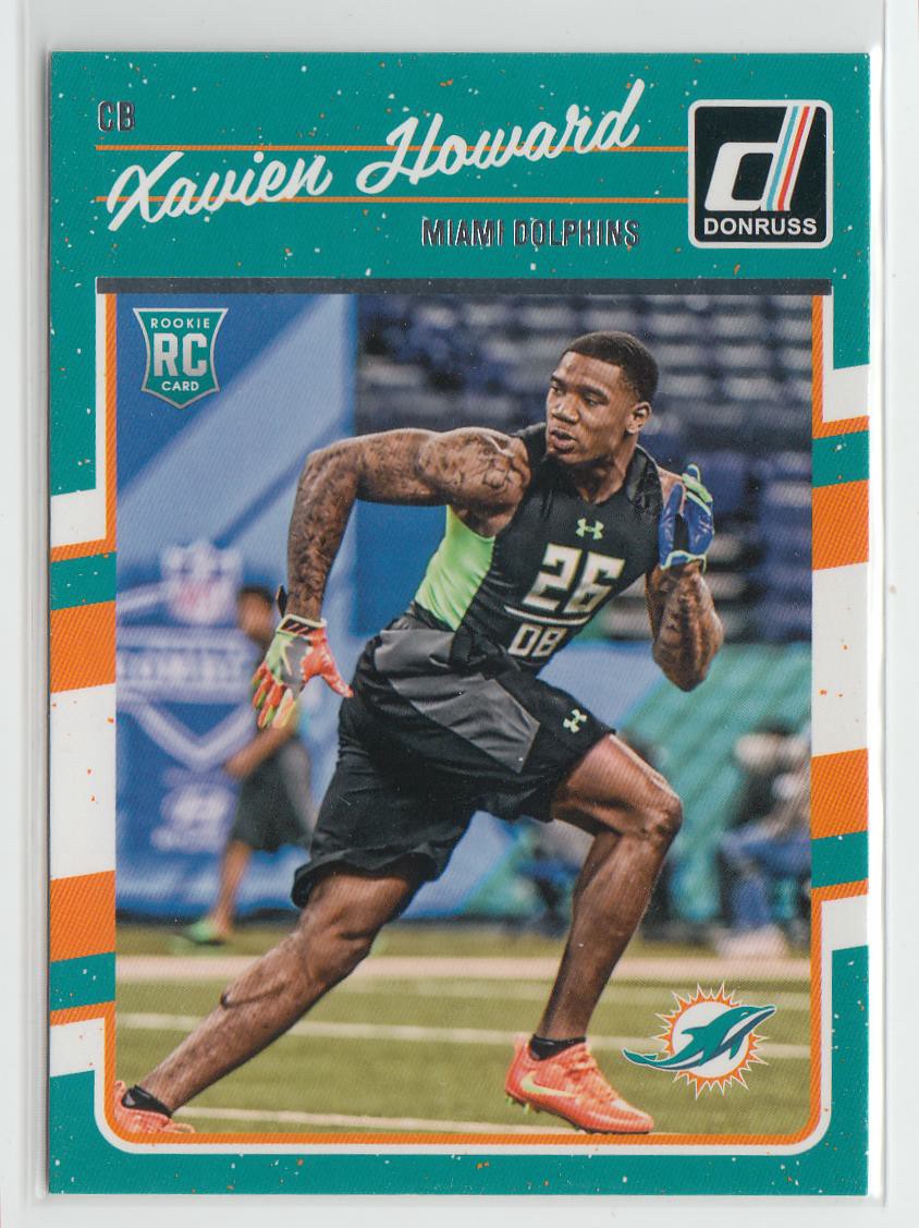 Xavien Howard Panini Donruss #349 Base