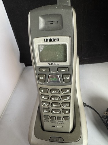 Vintage UNIDEN Cordless 5.8 GHz Handset *As Is* - Zdjęcie 3 z 5